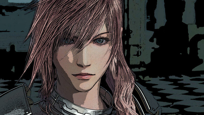 Character with Pink Hair — Dramatic, Manga