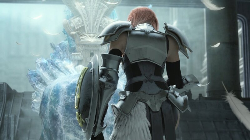 Character with Pink Hair — Gray