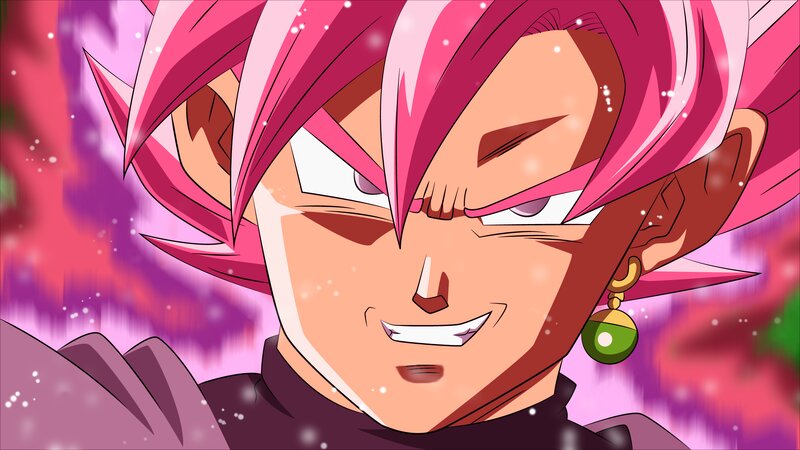 Character with Pink Hair — Intense