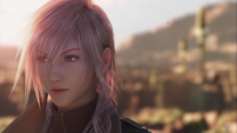 Character with Pink Hair — Serene