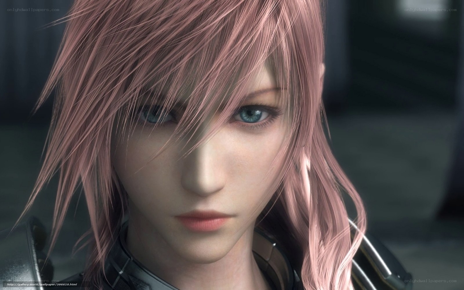 character with pink hair