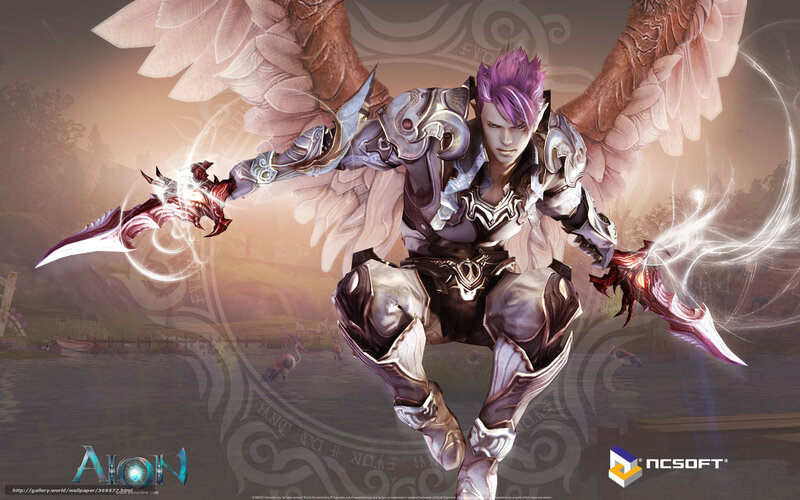 Character with Purple Hair — Dramatic, Sunset
