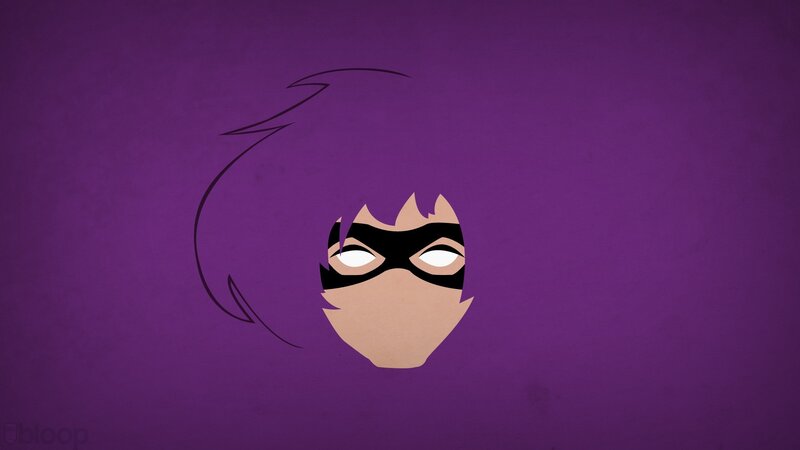 Character with Purple Hair — Mysterious