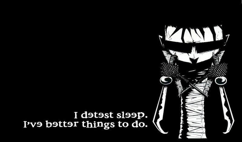 character with quote