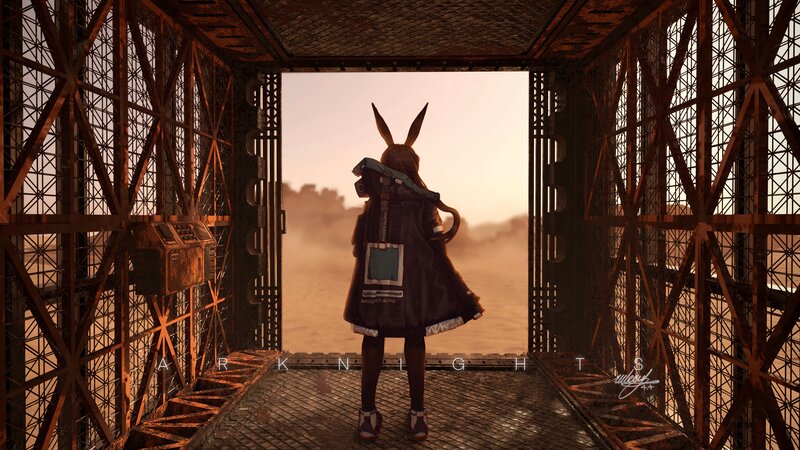 Character with Rabbit Ears