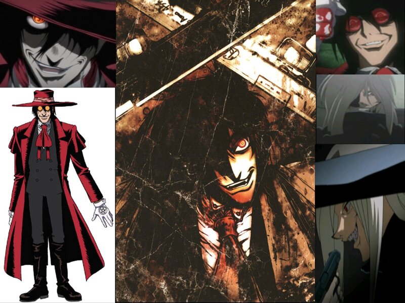 Character with Red Coat — Black, Dark, Menacing