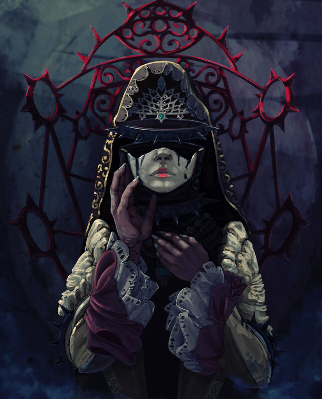 Character with Red Crown