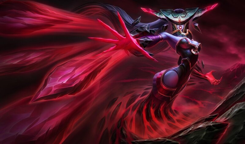 Character with Red Energy — Dramatic, Digital Art