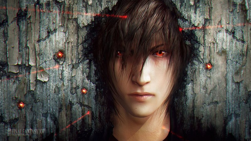 Character with Red Eyes — Gray