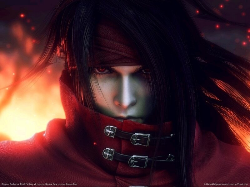 Character with Red Eyes — Red Cloak