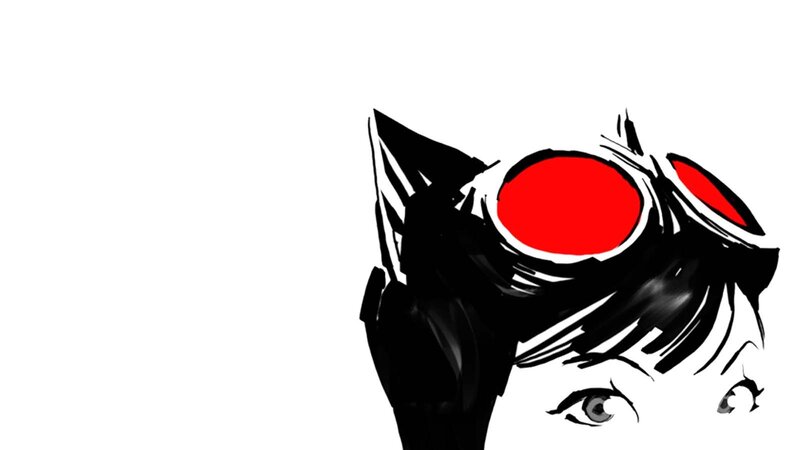 Character with Red Goggles