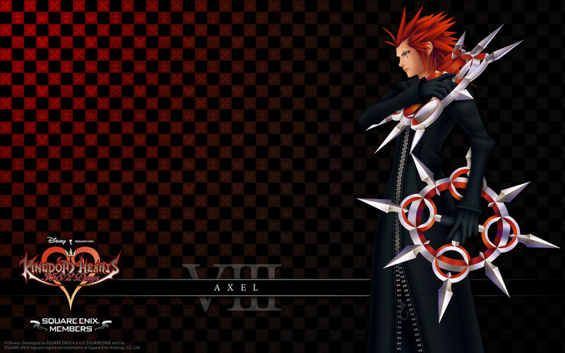 Character with Red Hair — Black