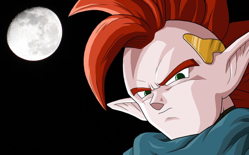 Character with Red Hair — Dramatic, Night
