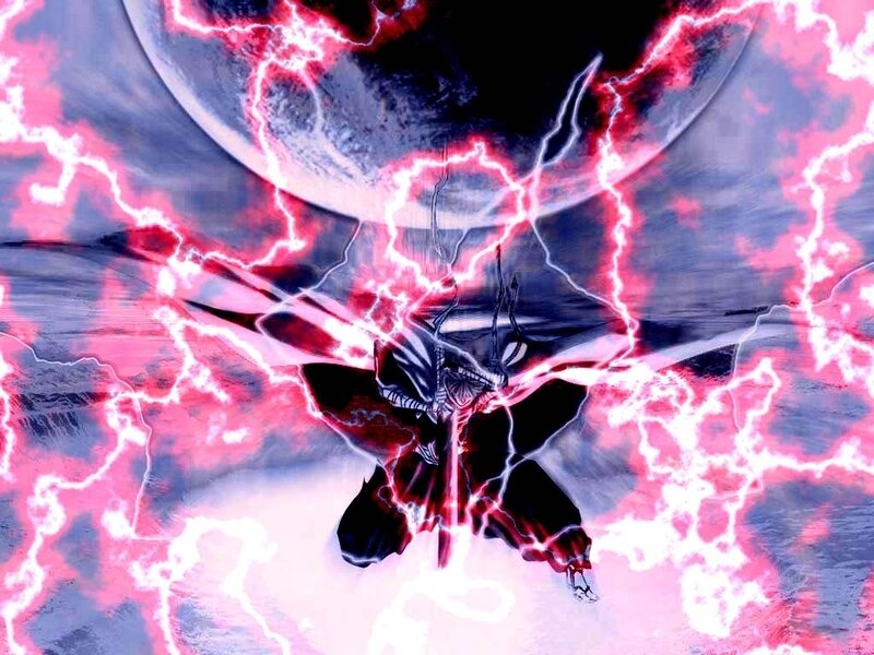 Character with Red Lightning