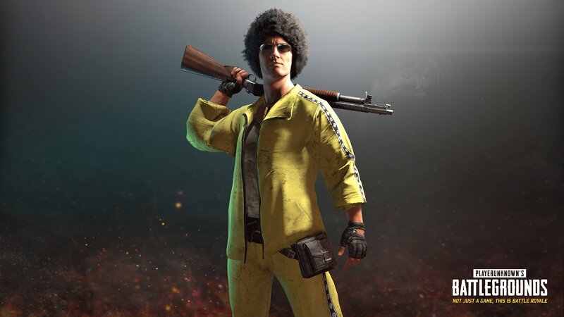Character with Rifle — Yellow