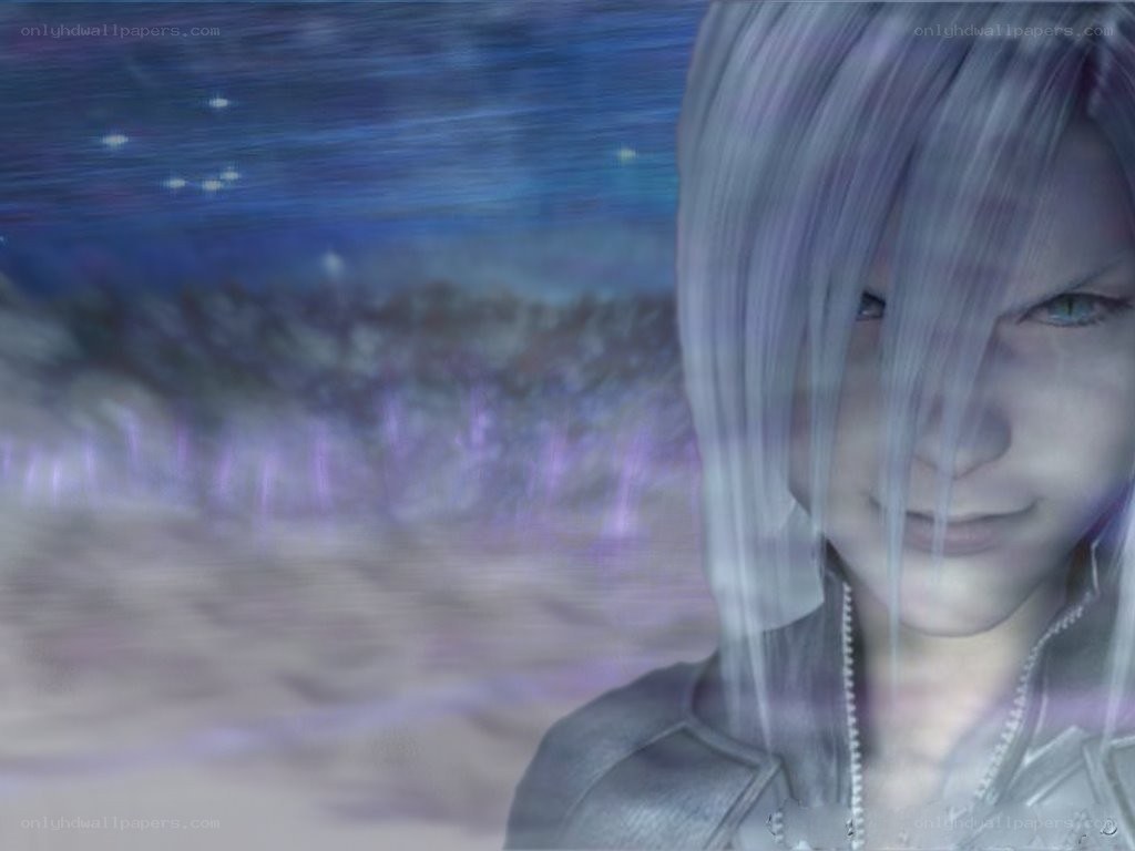 character with silver hair