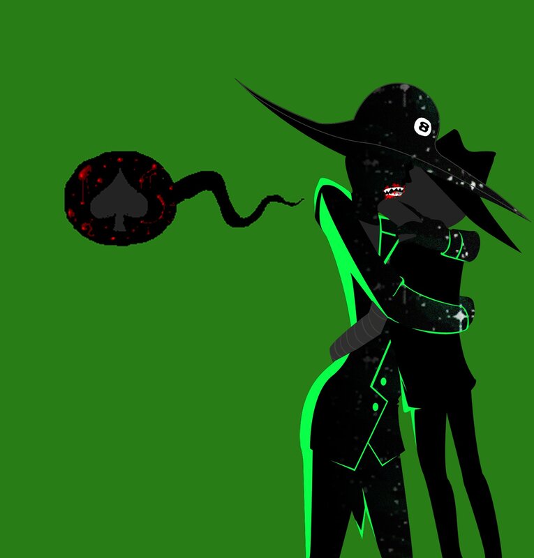 Character with Spade Weapon