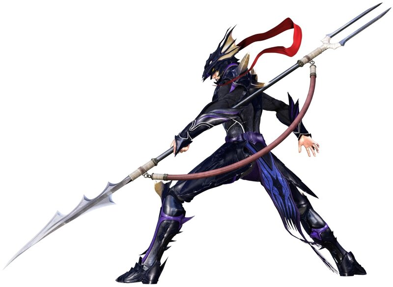 Character with Spear