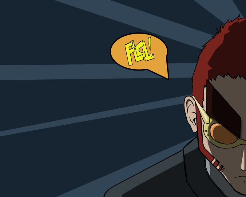 character with speech bubble