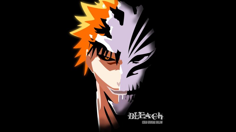 Character with Spiky Hair — Black, Dramatic, Anime