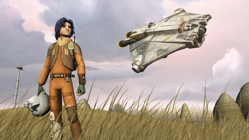 Character with Starship