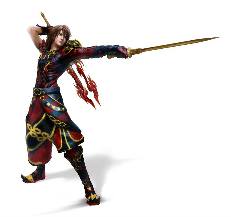Character with Sword — Red