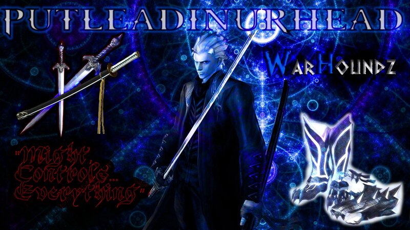 Character with Swords — Blue, Dramatic
