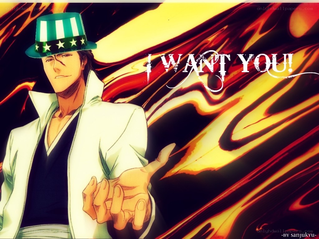 character with top hat and flames