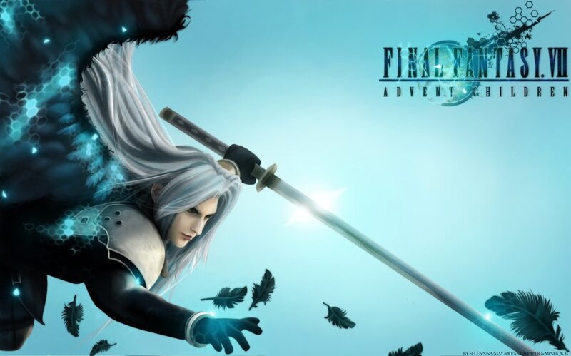 Character with White Hair — Blue, Dramatic