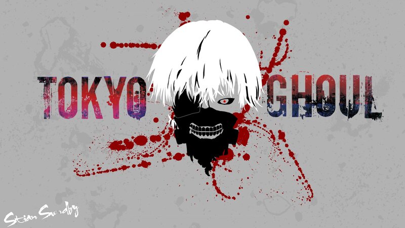 Character with White Hair — Gray, Dark, Dramatic