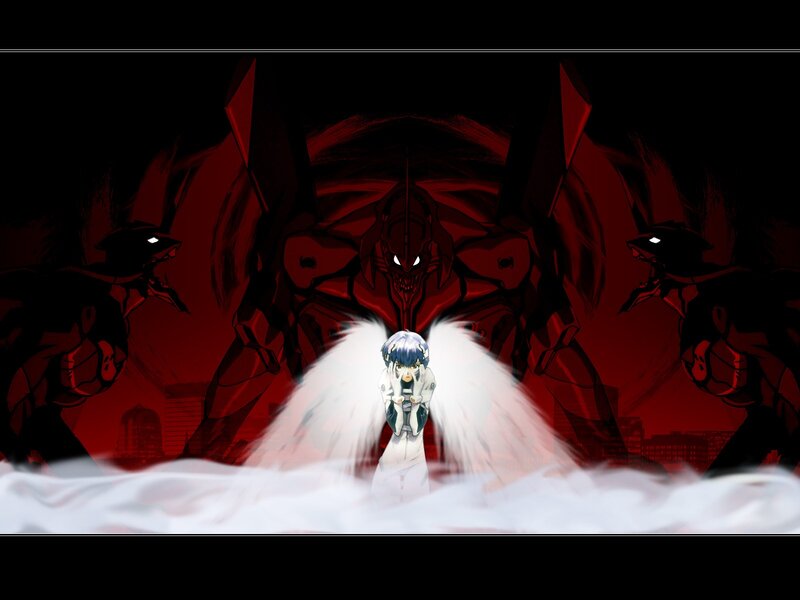Character with White Wings — Red