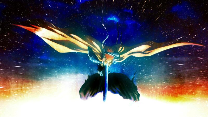 Character with Wings in Space