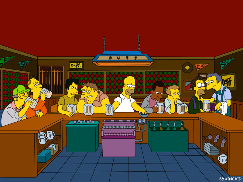 Characters at a Bar