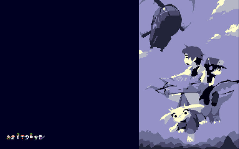 Characters Flying on a Creature