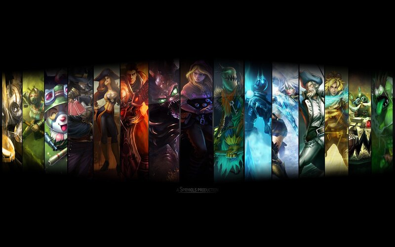 Characters from a Game — Black, Dramatic, Digital Art, Game Characters, Fantasy Creatures, Artwork