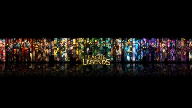 Characters from a Game — Black, Dramatic, Digital Art, Game Characters, Logo, Reflection, Gold, Purple