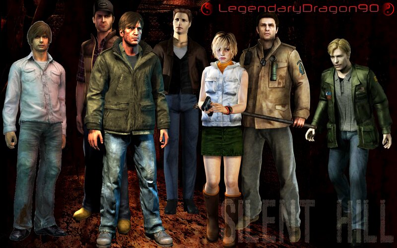 Characters from a Game — Brown, Dark