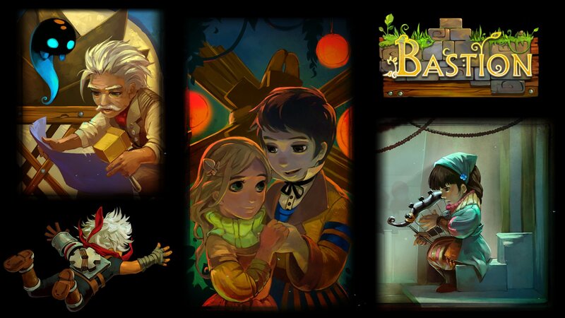 Characters from a Game — Brown, Dramatic