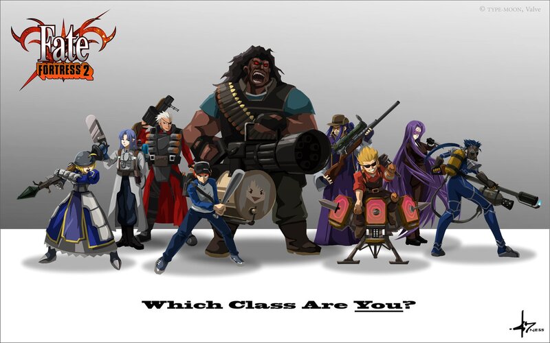Characters from a Game — Gray, Dramatic, Anime