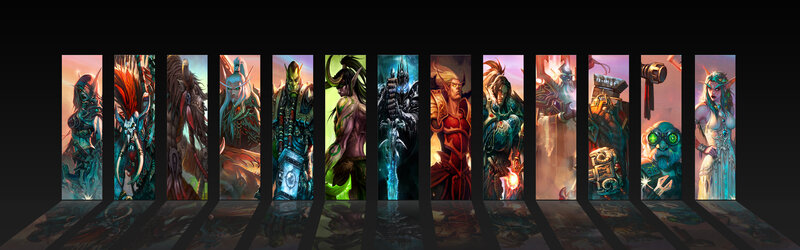 Characters from a Game — Green