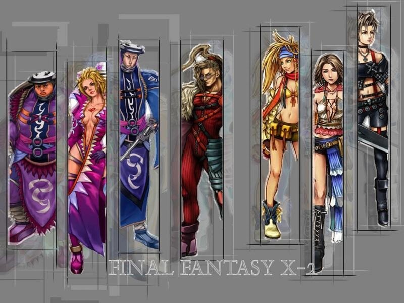 Characters from a Game — Purple