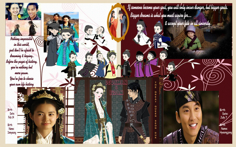 Characters from a Korean Drama
