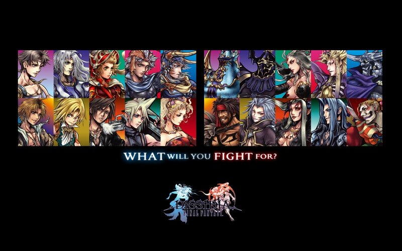 Characters from a Video Game — Black, Dramatic, Manga