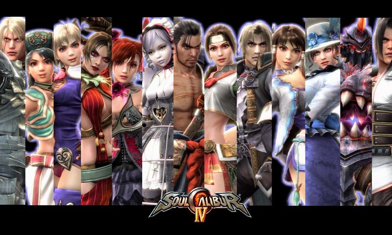 Characters from a Video Game — Black, Dramatic