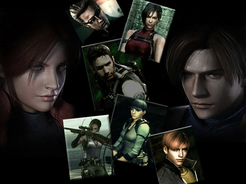 Characters from a Video Game — Black