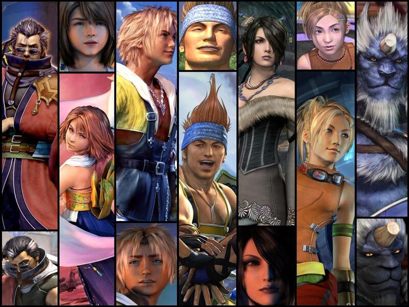 Characters from a Video Game — Blue