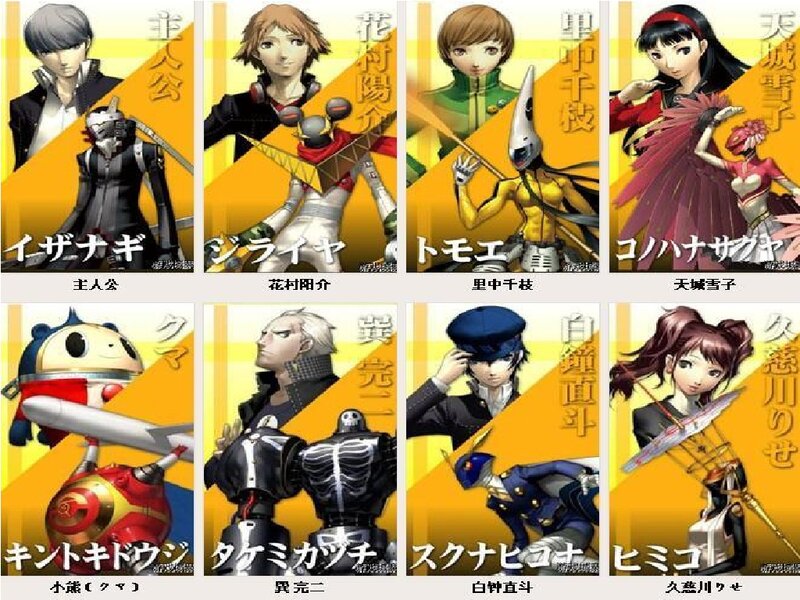 Characters from a Video Game — Yellow, Dramatic