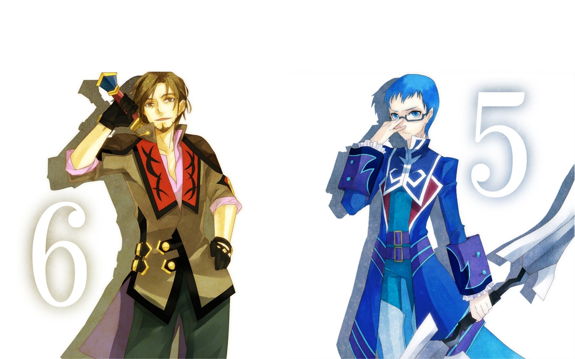Characters from a video game