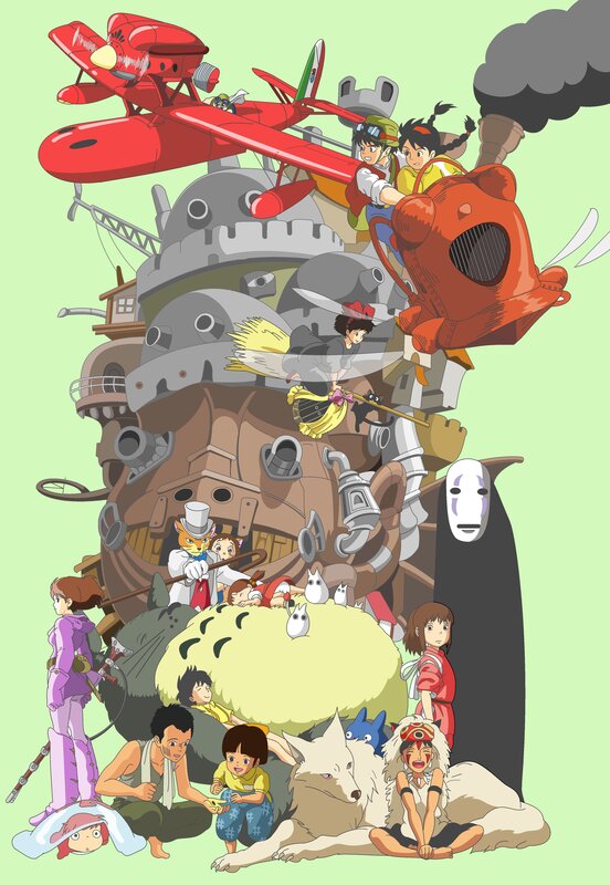 Characters from Animated Film