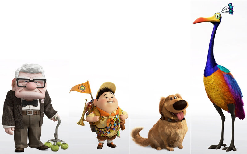 Characters from animated films